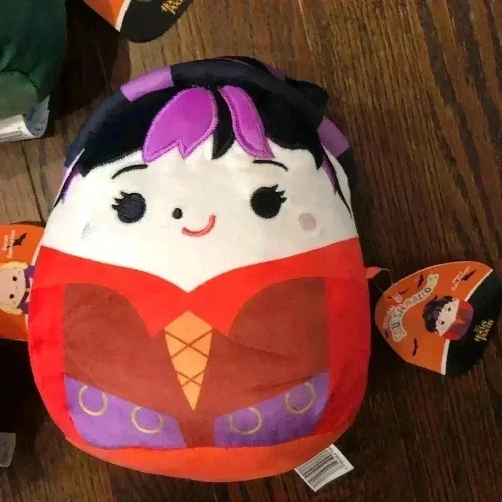 Squishmallows x Disney Hocus Pocus: Winifred, Mary, Sarah Sanderson Sisters NWT